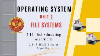 2143 SCAN Elevator Algorithm  CS405 [upl. by Retla]