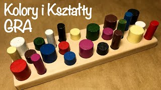 Gra „Kolory i Kształty”  The game „Colors and Shapes” [upl. by Neleh72]