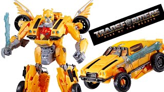 Transformers Rise of the Beasts Beast Mode Bumblebee 3 Different Modes with Lights and Sounds [upl. by Morris]