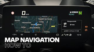 Cómo usar la navegación por mapas con tu BMW Motorrad Connected App [upl. by Adnwahsal]