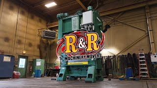 Pt2 RampR Moving 300 Ton Minster press to Amesbury Truth in Owatonna Mn [upl. by Bridges]