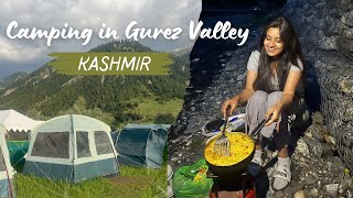 Riverside Camping amp Maggi Cooking in Gurez Valley Kashmir  Heena Bhatia [upl. by Ika2]