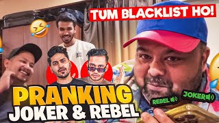 WE PRANK CALLED Jokerkihavelii amp 8bitrebel  SHOCKING😱 [upl. by Donn]