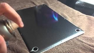 How to make your dull carbon fiber wrap glossyrealistic [upl. by Cavill529]