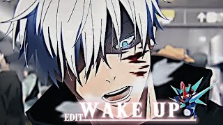 GOJO SATORU 4K EDIT 🥵  WAKE UP [upl. by Atsira899]