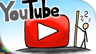 Wie groß ist YouTube [upl. by Nwaf]