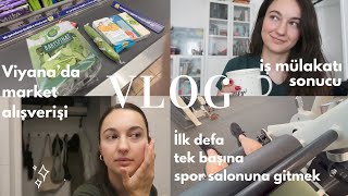 Vlog  İlk Defa Tek Başına Spor Salona Gittim HoferampDm Alışverişi İş Mülakatı Sonucu [upl. by Goddard]