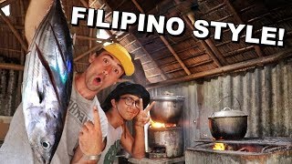 EXOTIC SEAFOODS OF THE PHILIPPINES INSANE TUNA BBQ [upl. by Yttel]