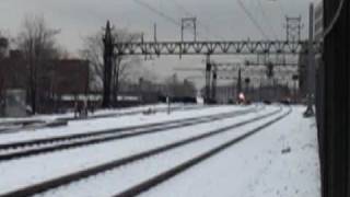 Amtrak Vermonter Train No 56 to St Albans VT Led by AEM7 909 [upl. by Ho]