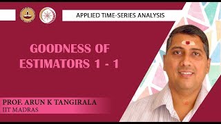 Lecture 36B Goodness of Estimators 1 1 [upl. by Clerissa545]