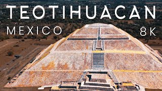 LARGEST PYRAMIDS in MEXICO Aztec Ruins near Mexico City TEOTIHUACAN by Drone 4k [upl. by Irish]