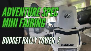 Adventure Spec Universal Mini Fairing Install [upl. by Kajdan]