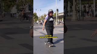 BEGINNER SKATERS FIRST TIME RIDING  FREE SKATE LESSONS brailleskateboarding skateboard skate [upl. by Notsur]