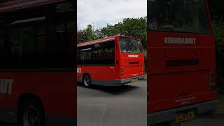 Bus Spotting in Chessington Roundabout Carlyle dartline DT29 GT29 TGW Route 465 to Leatherhead [upl. by Brine]