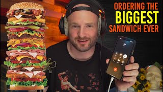 Rapping the Biggest Sandwich Order Ever [upl. by Acsecnarf]