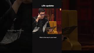 Karan johar funny interview trending funny public bollywooddirector bollywoodfunnyupdate [upl. by Notnad786]