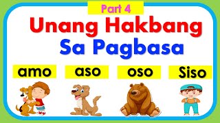 Unang Hakbang sa Pagbasa MARUNGKOPart 4 Letrang Oo [upl. by Ehman994]