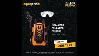 Spalator presiune Villager VHW 80 blackfriday [upl. by Efrem773]