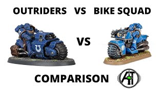 Primaris Outriders vs Bike Squad and Inceptors  Space Marine Fast Attack Math Hammer [upl. by Mariya550]