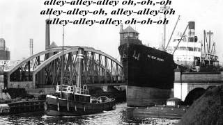 The Big Ship Sails On The Alley Alley O Lyrics Trad Arr PMAdamson [upl. by Ware]