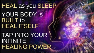 Heal in your Sleep Hypnosis ➡️ Manifest Body Healing Tonight Sleep Meditation to Turn Up Healing [upl. by Kilk933]