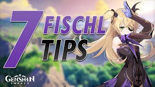 7 TIPS TO PLAY FISCHL LIKE A PRO  Genshin Impact [upl. by Jamin]