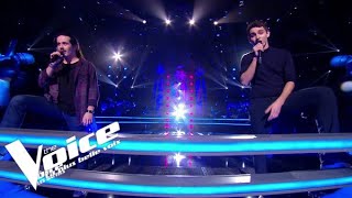 Vald  Deviens génial  Robin Baron VS Tarik  The Voice France 2021  Battles [upl. by Benton138]