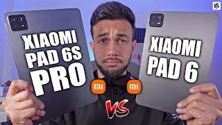 MUY DIFERENTES🤯Xiaomi PAD 6s PRO 124 vs Xiaomi PAD 6 [upl. by Lumbard]