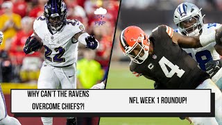 Why Cant The Ravens Beat The Chiefs  NFL Week 1 Reaction  PurpleReignPodcast 261 [upl. by Oicnevuj]