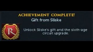 Master Quest Cape Gift from Sliske [upl. by Anilac]