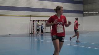 Handball COURMELLES AC SOISSONS Féminin Janv 2019Le MatchPierre Lenoble report [upl. by Nrublim]