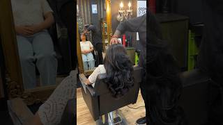 Unlocking a New look with Haircut 💇‍♀️ at BRIO salon🥰 haircut layer brio viral trending [upl. by Esnahc]