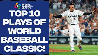 Top 10 plays from the World Baseball Classic Trout vs Ohtani Murakami walkoff and more [upl. by Beach]