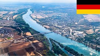 Germany  Landing at Frankfurt Airport FRA  landing approach and airport [upl. by Dyson]