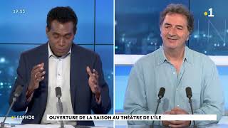 François Morel en tournée à Nouméa pour une lecture spectacle [upl. by Nalyac]