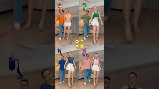 COMMENT FOR 7 YEARS GOOD LUCK 🍀😅 HYPE US UP  dance trend viral couple funny shorts [upl. by Ynafetse704]