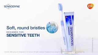 Sensodyne toothbrush amp toothpaste works great together [upl. by Ailasor]