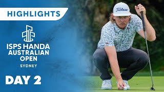 Australian Open Golf Highlights Round 2 Afternoon Session  Men amp Women  Wide World of Sports [upl. by Adnowat]