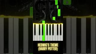 Hedwigs Theme Harry Potter piano tuto hedwigstheme harrypotter pianotutorial [upl. by Friedlander]