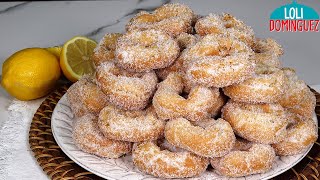 ROSQUILLAS DE LIMÓN Se deshacen en la boca a cada bocado receta fácil para disfrutar la familia [upl. by Euginomod]