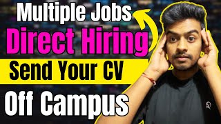 Direct Hiring  Biggest OFF Campus Drive For 2025 2024 2023 Batch  Fresher Jobs  Kn Academy [upl. by Mcnamee]