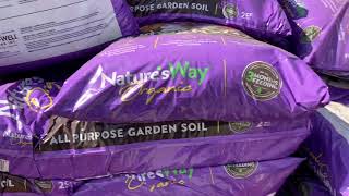 Choosing some of the best soil available at Walmart [upl. by Dnomayd]