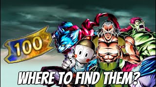 WHERE TO FIND THE ENEMIES TO KO FOR THE 100 6TH ANNIVERSARY CELEBRATION SUMMON TICKETS DB LEGENDS [upl. by Kemble]