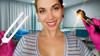 ASMR otoscope EAR EXAM deep ear cleaning for Sleep personal attention ROLEPLAY [upl. by Marsland673]