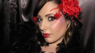 Halloween Look Moulin Rouge Makeup  Makeup Geek [upl. by Kielty140]