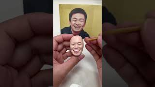 Clay Artisan JAY ：Sculpting a Portrait of Wang Baoqiang in Clay [upl. by Fasto]