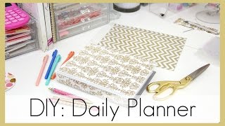 DIY How I Made My Daily Planner  erisaxo [upl. by Feodor]