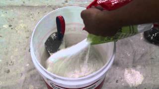 How to do Grouting for residential bathroom [upl. by Oniliuqnart]