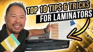 Top 10 Amazing Laminator Tips and Tricks  EdTchoi [upl. by Sublett552]