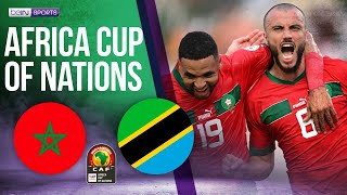 Morocco vs Tanzania  AFCON 2023 HIGHLIGHTS  01172024  beIN SPORTS USA [upl. by Nevada399]